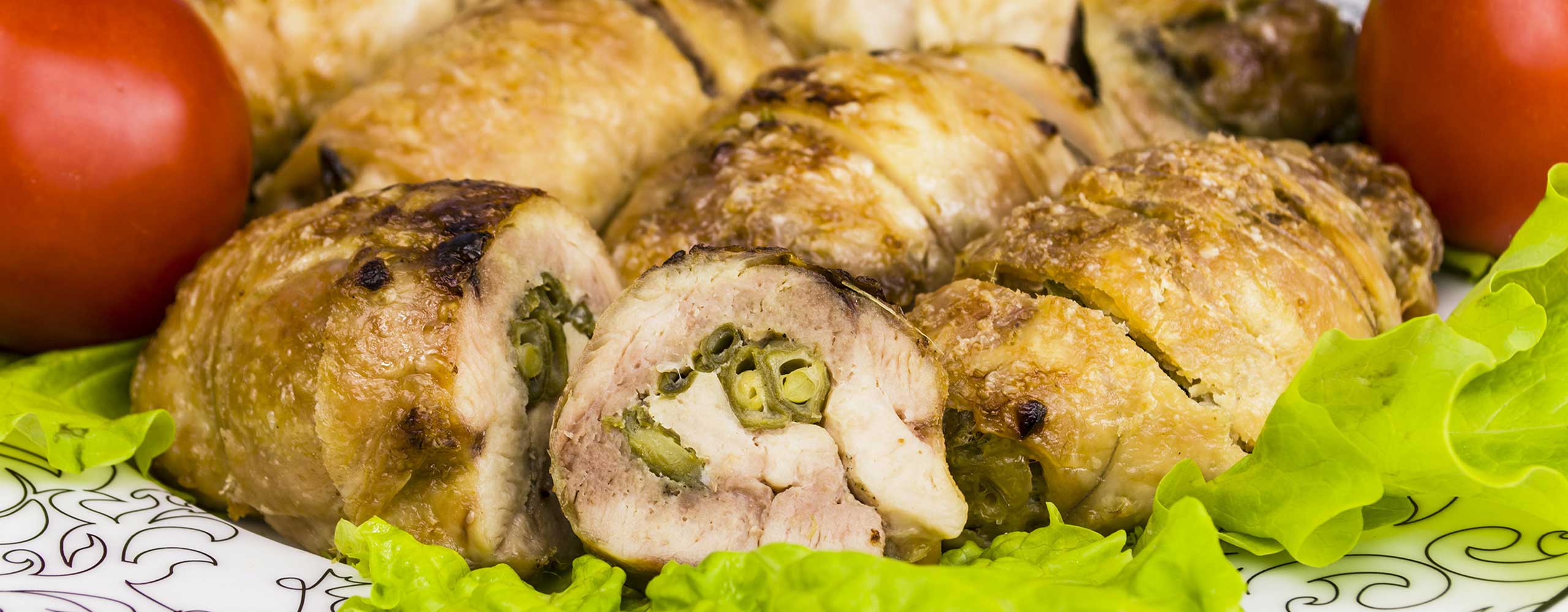 involtini di pollo e pistacchio