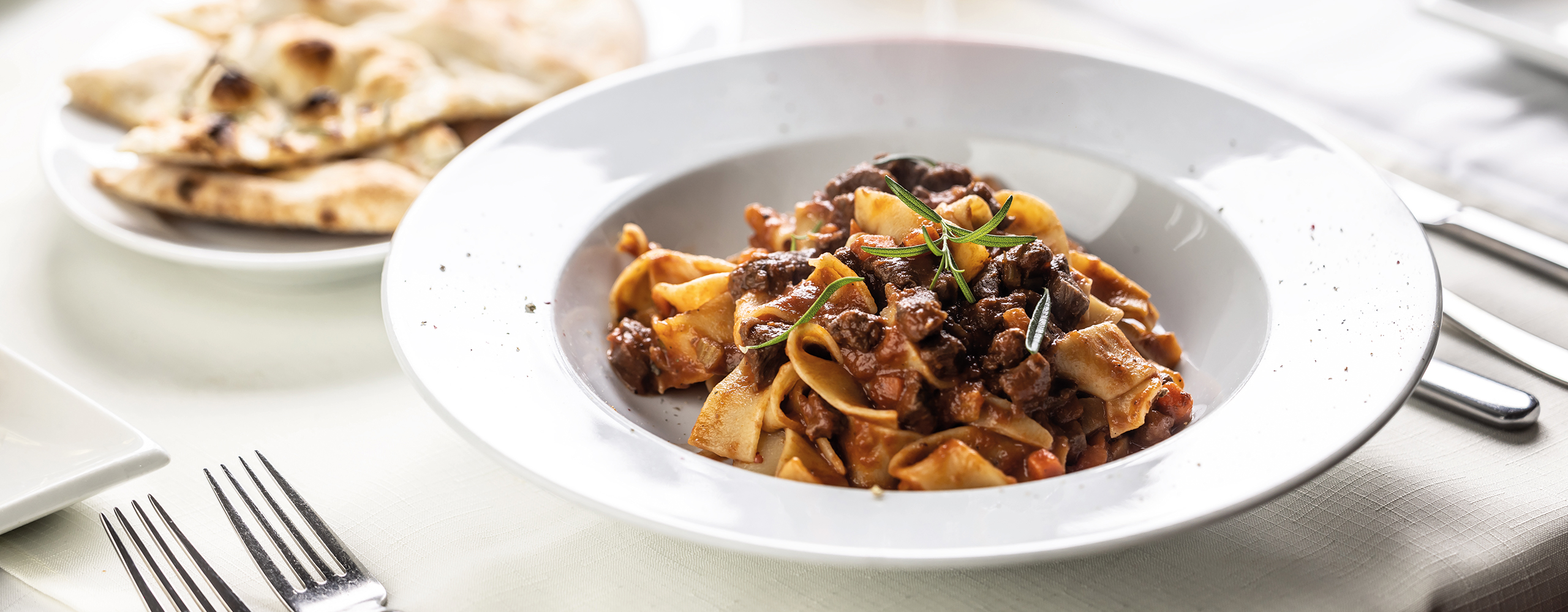 pappardelle al ragu di cinghiale