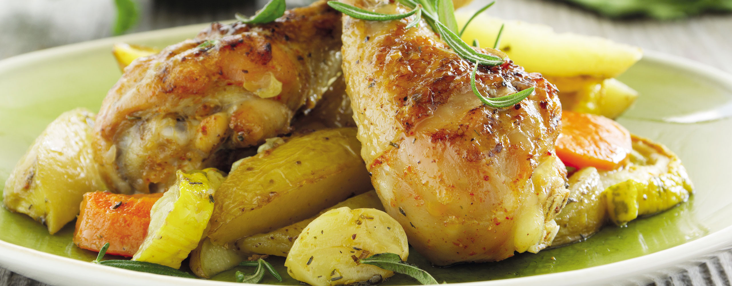 pollo rustico con patate