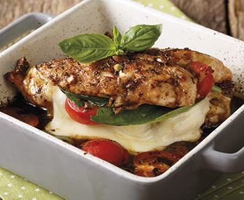 Pollo alla caprese